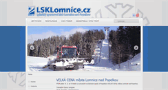 Desktop Screenshot of lsklomnice.cz